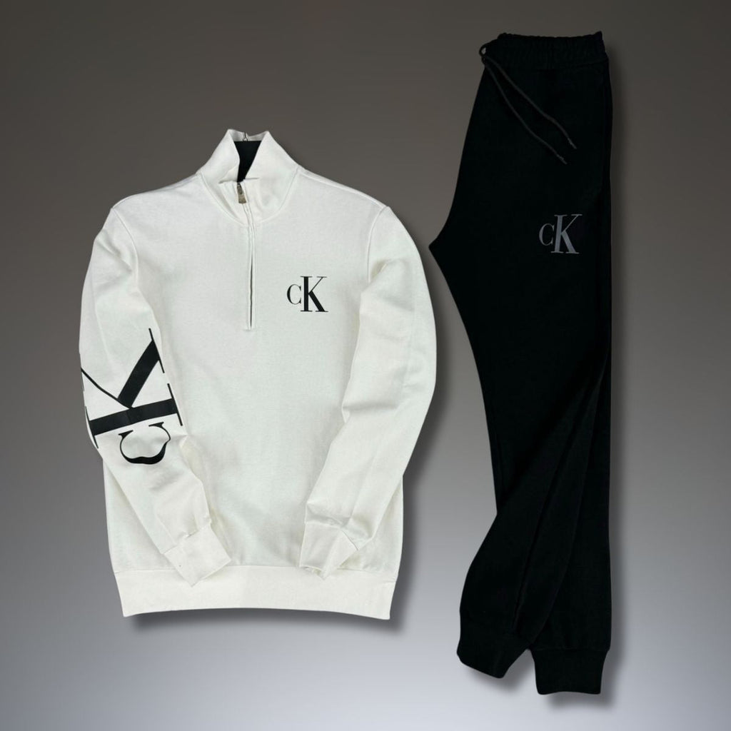 Calvin Klein dres męski, biało-czarny. Jakość premium