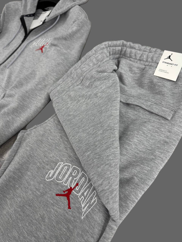 Męski dres JORDAN, klasyczny szary