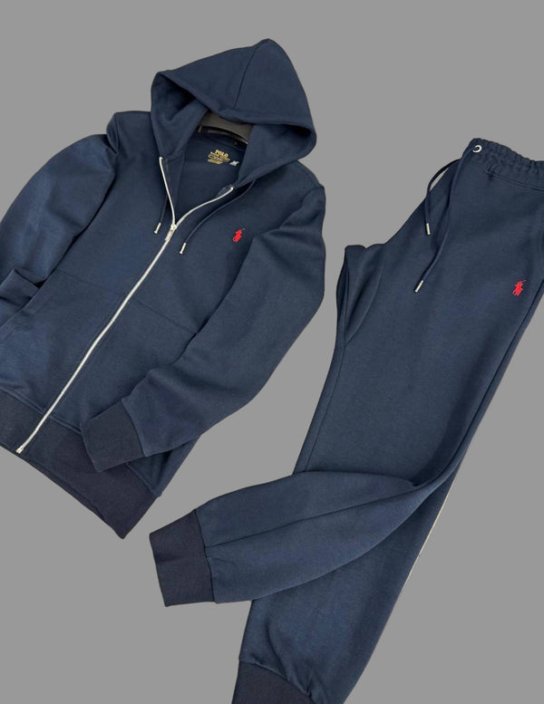 Męska odzież sportowa Polo, ciemnoniebieska