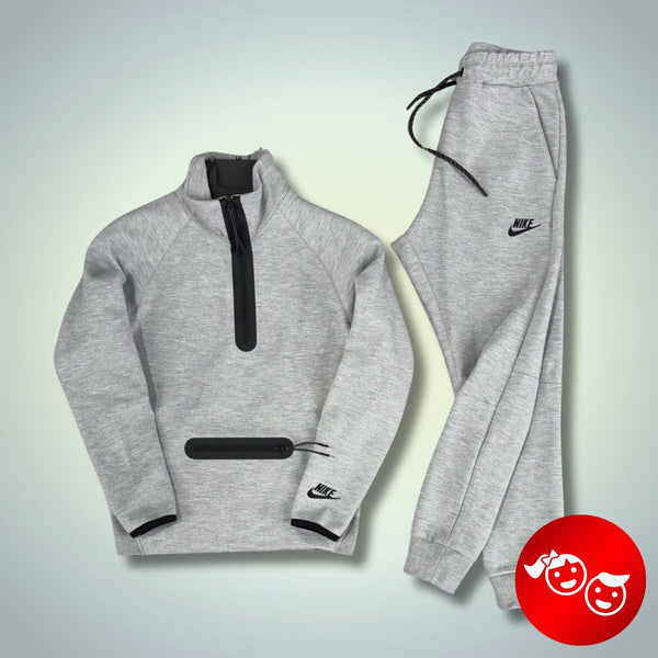 Dres dziecięcy Nike Tech Fleece, klasyczny szary. Model 2024. Najwyższa jakość