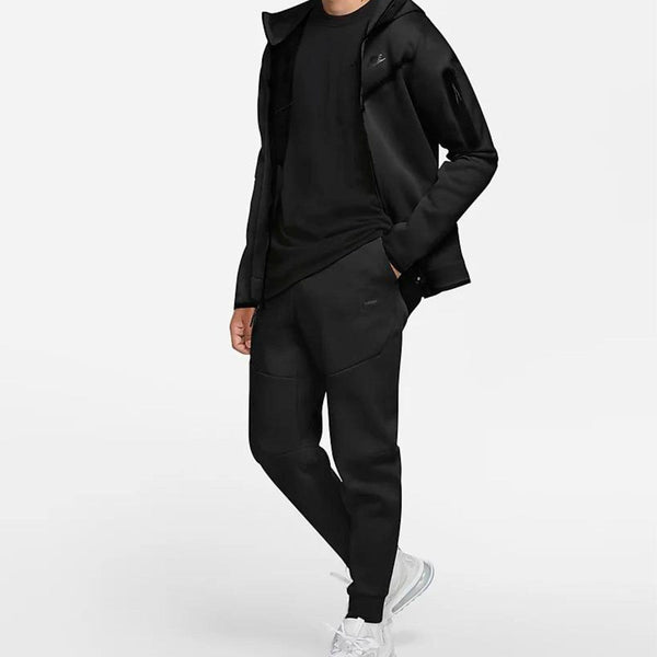 Nike Tech Fleece Męski Dres, czarny. Premium jakość