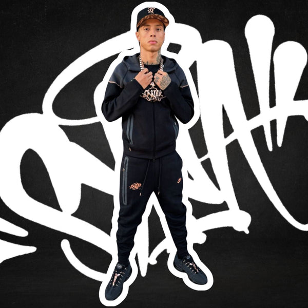 Dres męski Nike x Syna World Tech Fleece, czarny. Model 2024. Najwyższa jakość