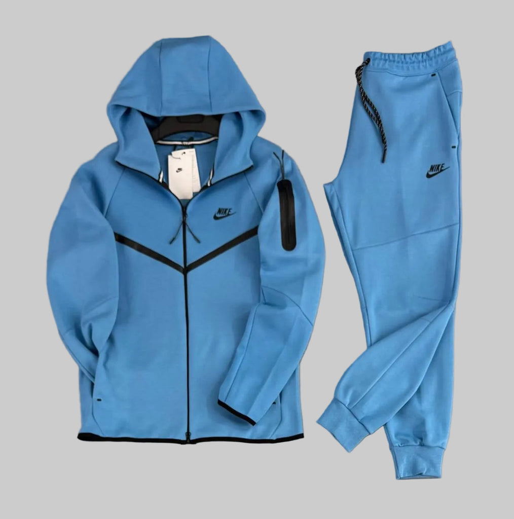 Męski dres Nike Tech Fleece, niebieski
