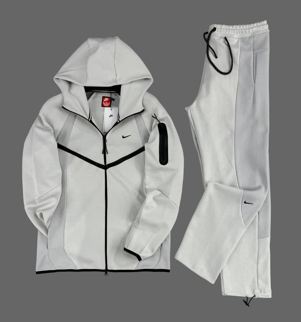 Męski dres Nike, w dwóch odcieniach szarości