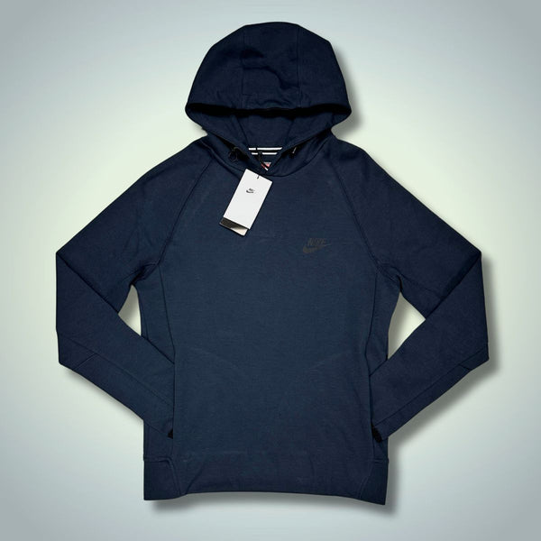 Męska bluza z kapturem Nike Tech Fleece, ciemnoniebieska. Najwyższa jakość