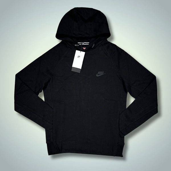 Męska bluza z kapturem Nike Tech Fleece w kolorze czarnym. Najwyższej jakości