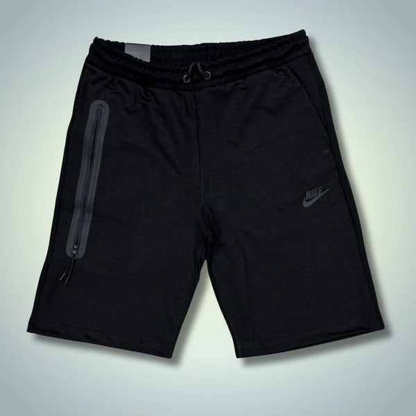 Męskie spodenki Nike Tech Fleece, czarne. Model 2024. Jakość premium