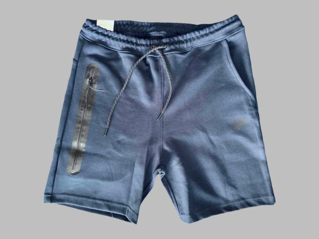 Szorty sportowe męskie Nike Tech Fleece, granatowe.