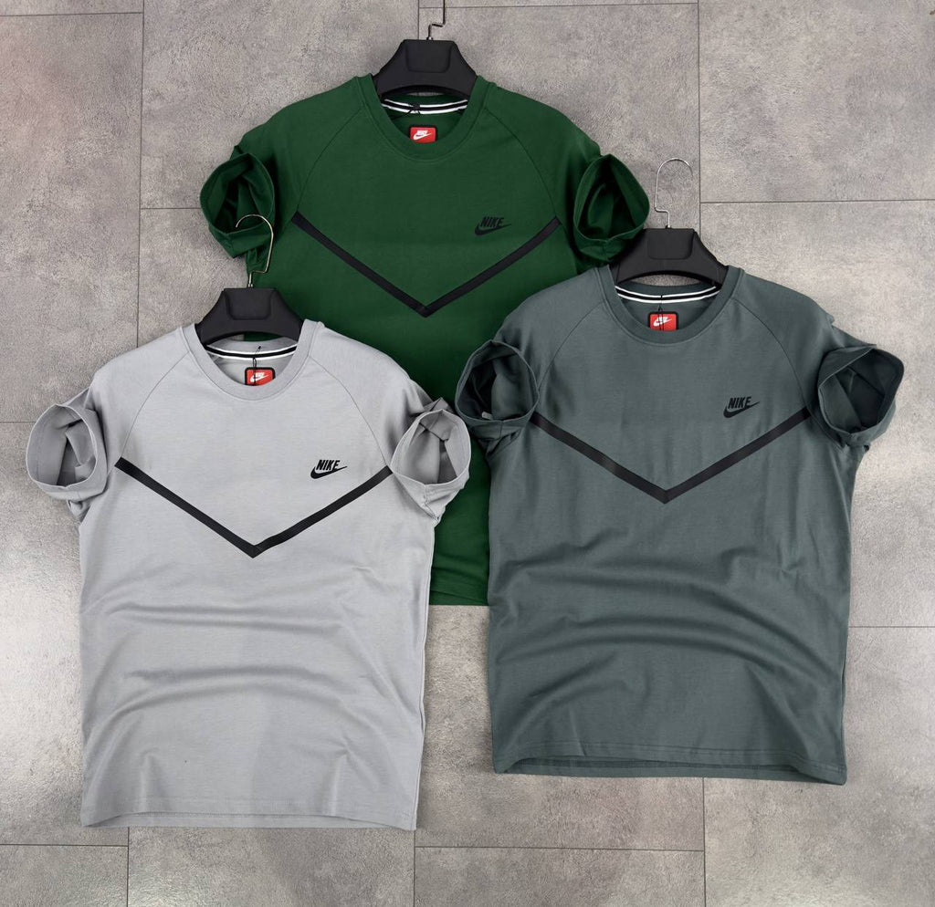 Męska koszulka Nike Tech Fleece, zielona. Jakość premium