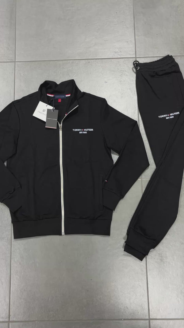Dres męski Tommy Hilfiger, czarny. Jakość premium