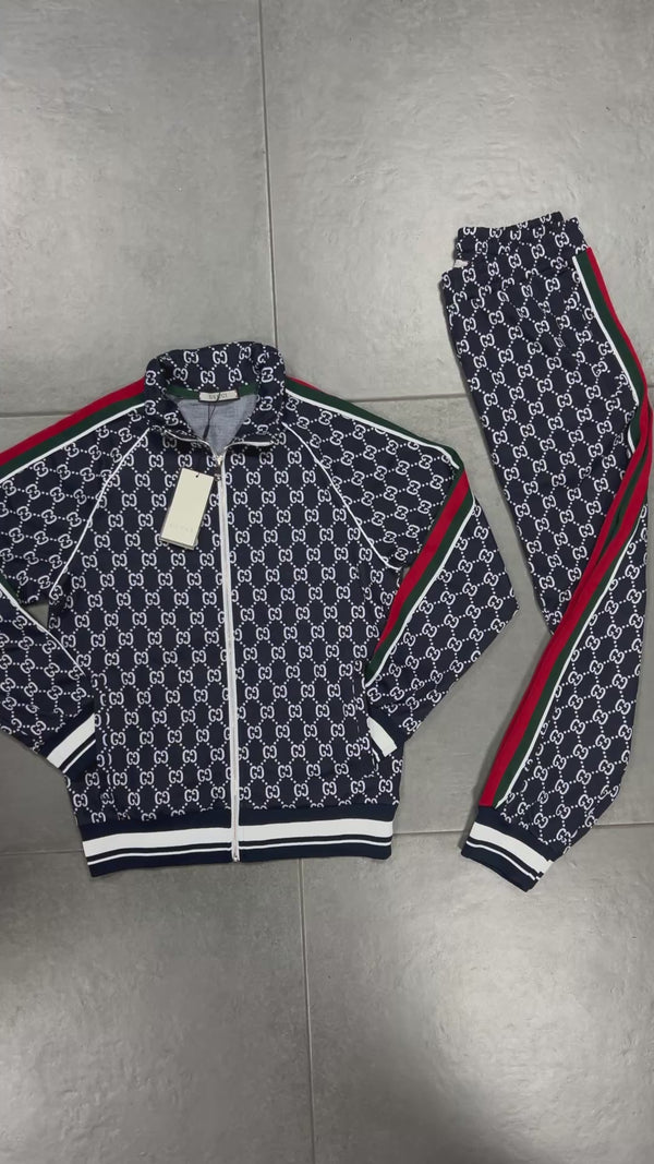 Gucci dres męski, niebieski. Jakość premium