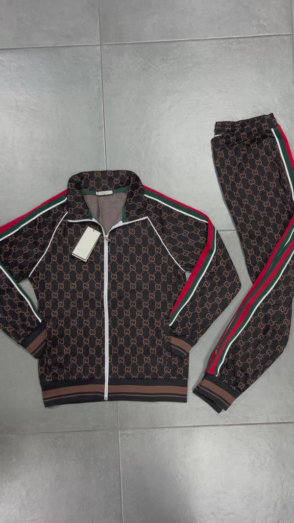 Gucci dres męski, brązowy. Jakość premium